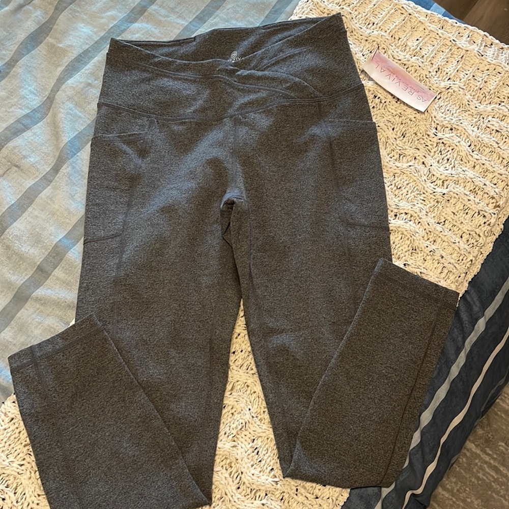 NWT As Revival Charcoal Leggings